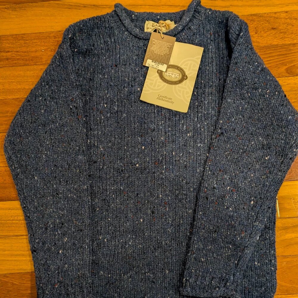 Aran Crafts Mens Fisherman Sweater